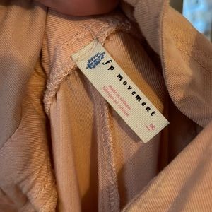 Free people peachy overalls